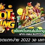 slotแตกง่าย2022